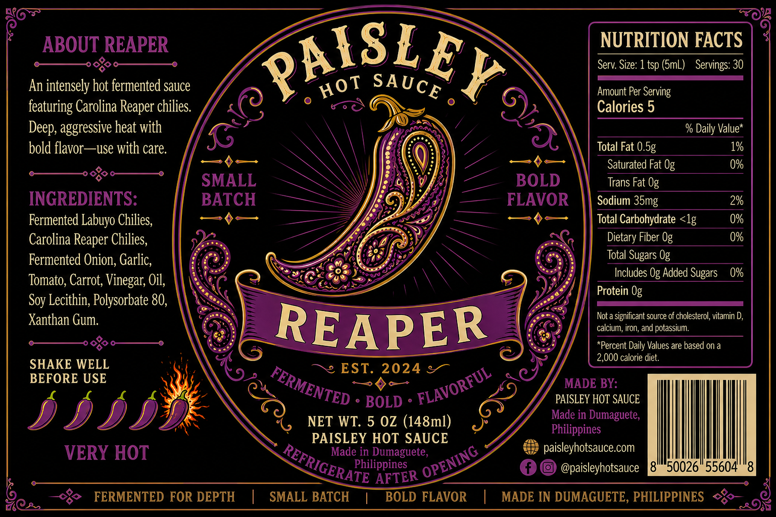 Reaper Hot Sauce