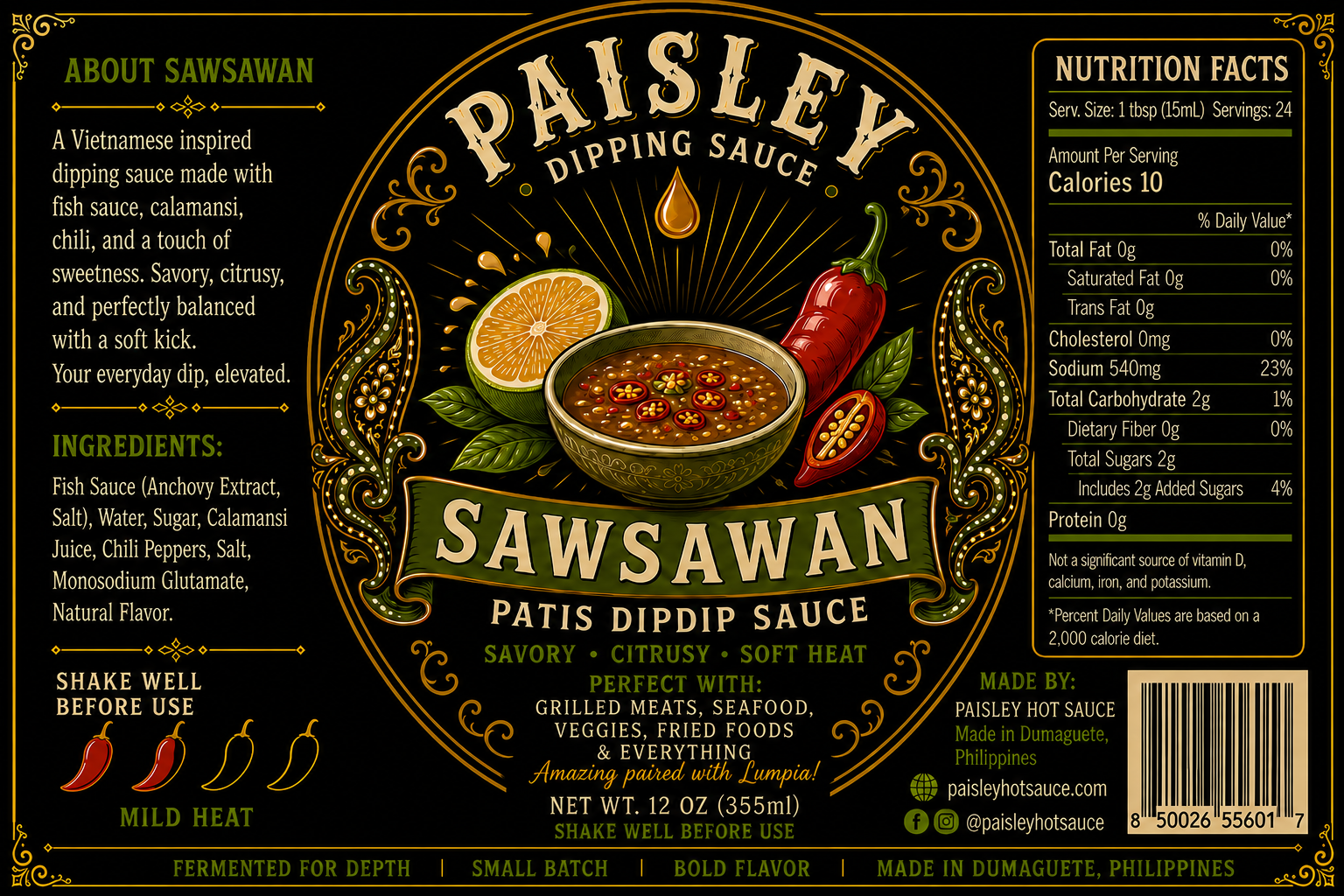 Sawsawan Patis Dipdip Sauce